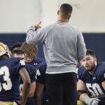 Notre Dame Welcomes 18 New Faces for Spring Practice