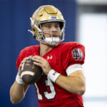 Notre Dame’s Blue-Gold Game Has Long History—And a Way of Telling the Future