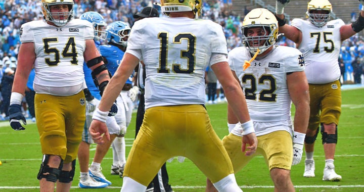 Through The Lens: Notre Dame 37 North Carolina 26